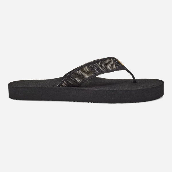 Hungary Teva Original Mush - Férfi Papucs Fekete / Fehér - 542-SIBGM